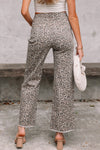 Pretty Wild Leopard Pants - Brown