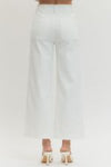 Tailored Ease Wide Leg Pants, White