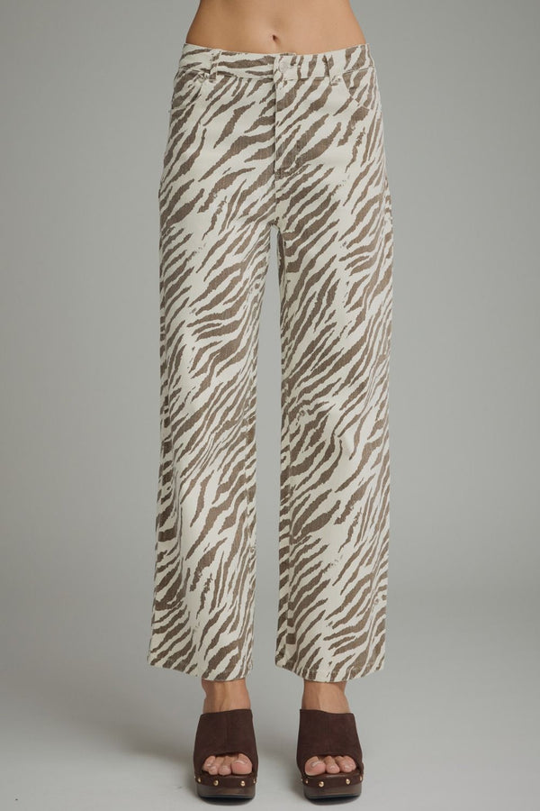 Wild at Heart Zebra Pants