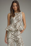 Wild at Heart Peplum Top