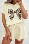 Leopard Bow Cutie Set