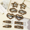 Wild Charm Plush Hair Clip Set