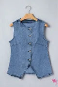 Chic Denim Vest