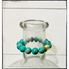 Gemstone Stone Beaded Stretch Bracelet