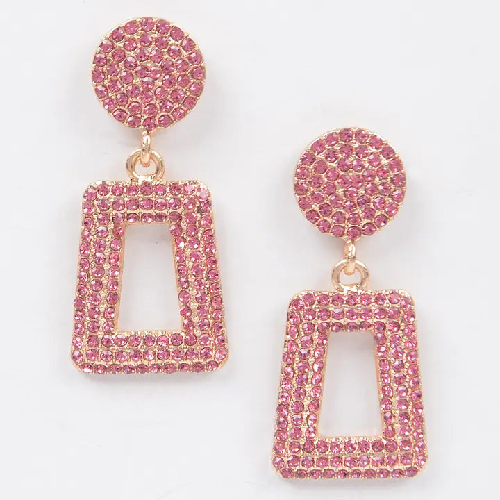 Glitter Glow Drop Earrings