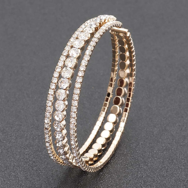 Starlight Rhinestone Cuff