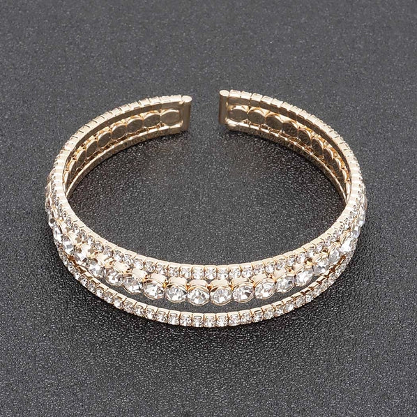 Starlight Rhinestone Cuff
