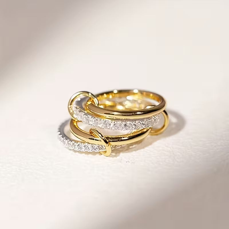 Interlocked Stackable Rings
