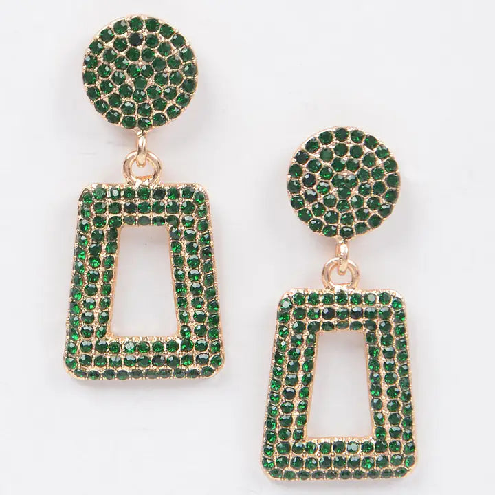 Glitter Glow Drop Earrings