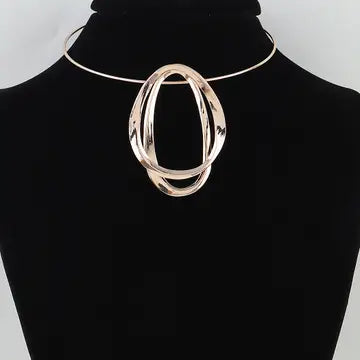 Hammered Double Loop Choker