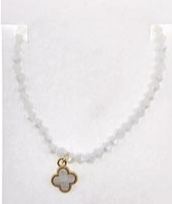 Quatrefoil Charm Bracelet