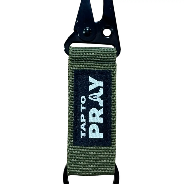 Tap To Pray® Tactical Carabiner Keychain