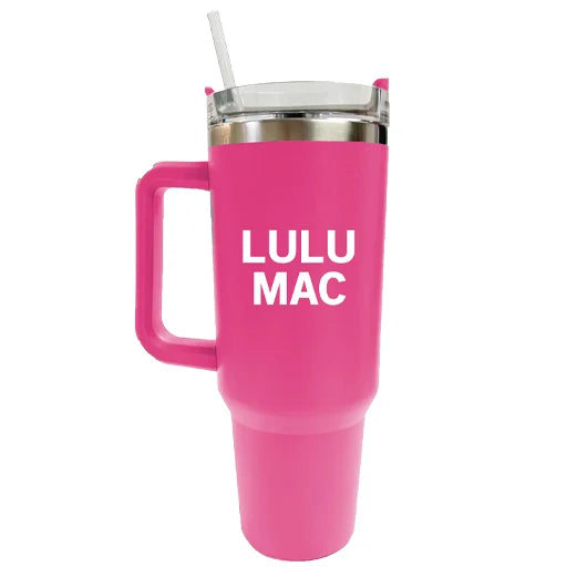 Lulu MAC 40oz Hot Pink Tumbler
