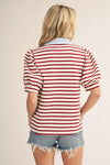 Maroon Mood Top