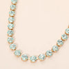 Crystal Elegance Tennis Necklace, Mint
