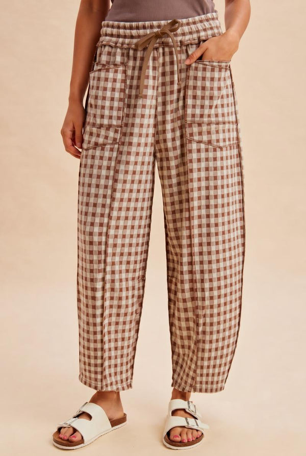 Checkmate Cozy Barrel Pant