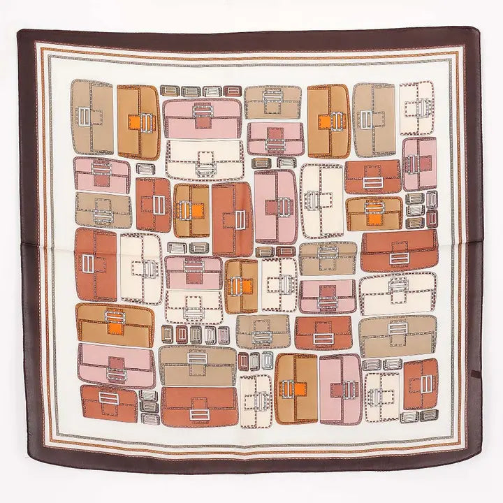 Chick Handbag Scarf, Brown