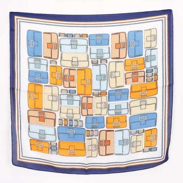 Chick Handbag Scarf, Blue