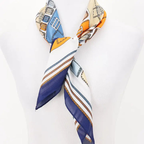 Chick Handbag Scarf, Blue