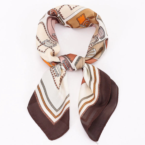 Chick Handbag Scarf, Brown
