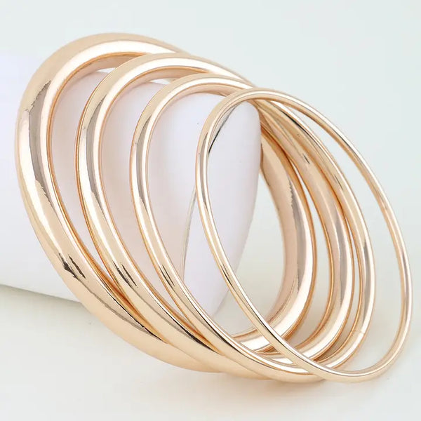 Stacked Shine Bracelet Set