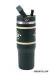 Game Day 30oz Stainless Steel Flip Straw Tumbler
