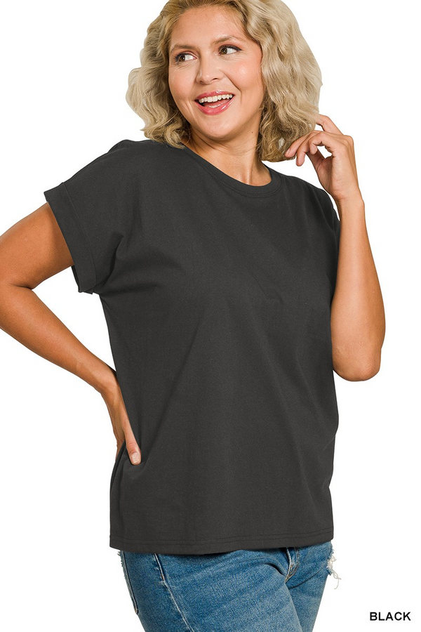 The Feel-Good Relaxed Tee, Curvy Fit