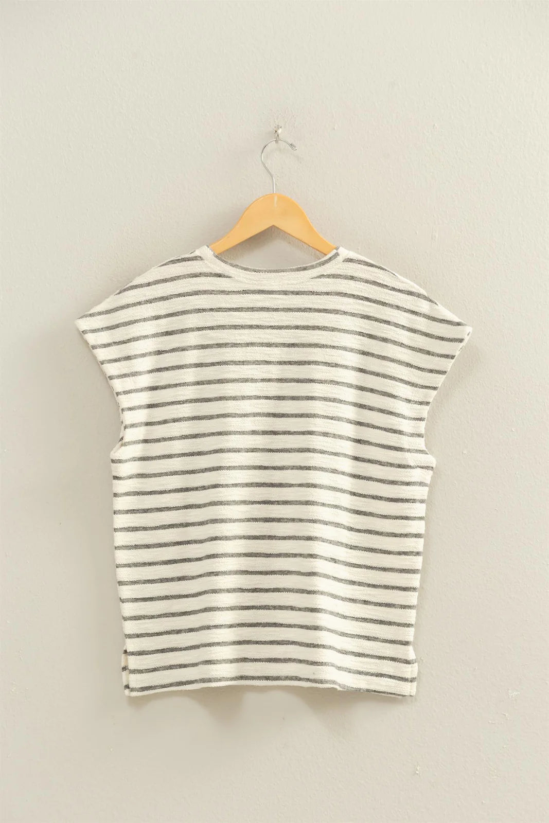 Easygoing Striped Relaxed Tee & Shorts Set