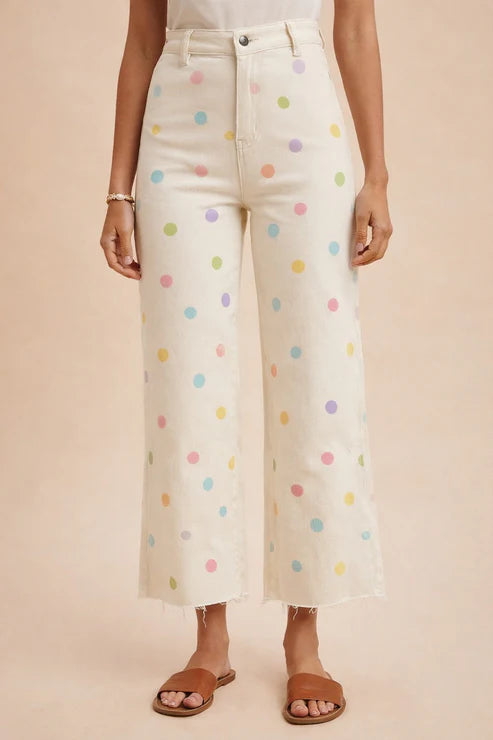 Pastel Dot Denim