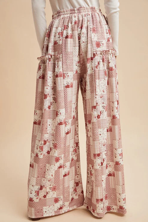 Boho Bloom Palazzo Pants