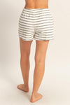 Easygoing Striped Relaxed Tee & Shorts Set