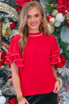 Pearl Flutter Blouse