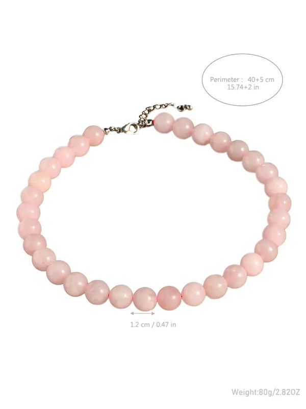 Blush Beaded Necklace