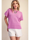 Pretty in Pink Knit Sweater