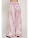 Weekend Escape Stripe Pants, Pink