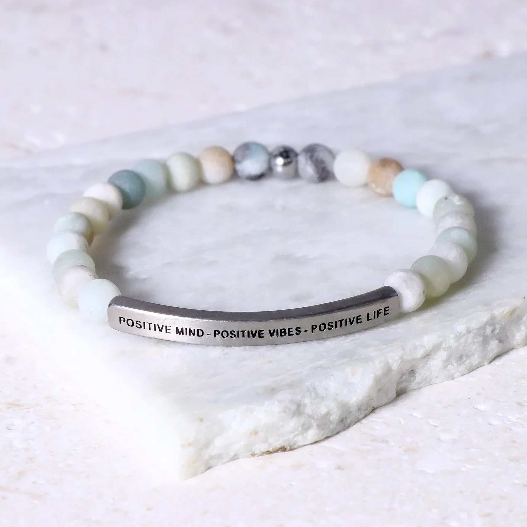 Positive Mind, Vibes, Life Bracelet