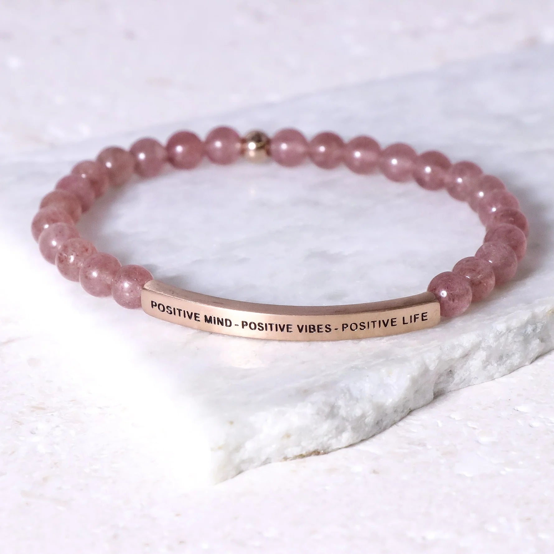 Positive Mind, Vibes, Life Bracelet