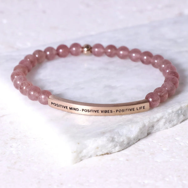 Positive Mind, Vibes, Life Bracelet