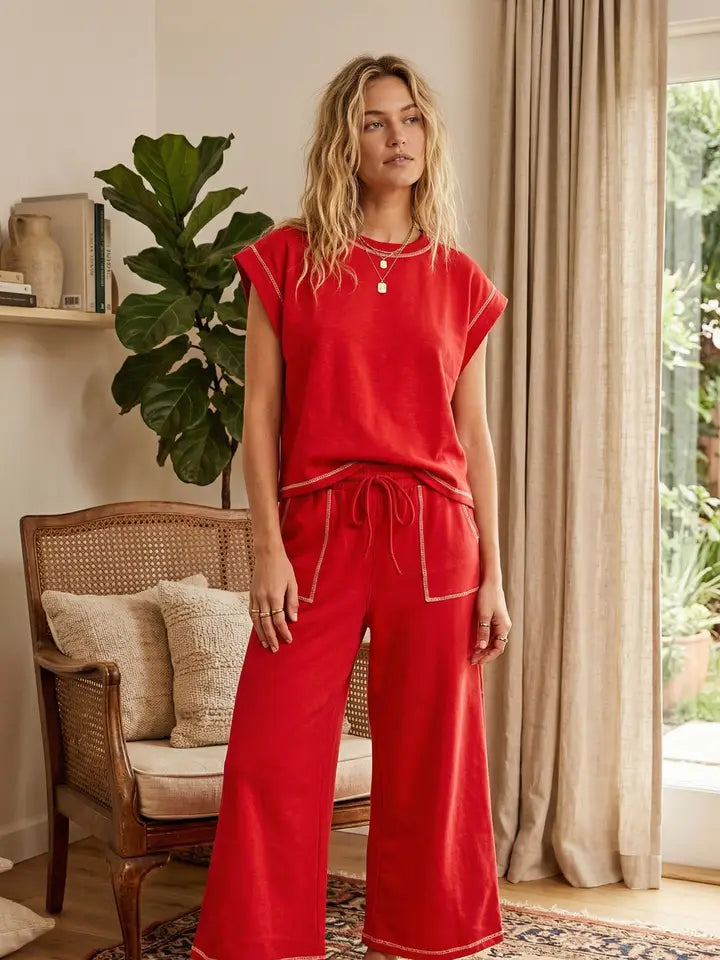 Red Scuba Set