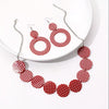Retro Dot Statement Set