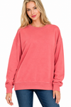 Easygoing French Terry Pullover