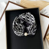 Silky Print Scarf Necklace
