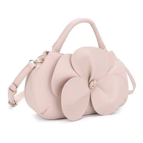 Sweet Petals Handbag - Taupe