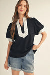 Tiny Dot Blouse