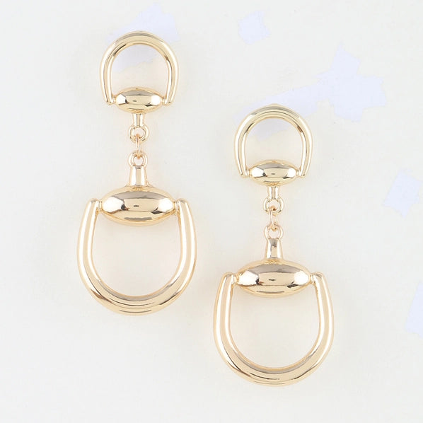 Double Toggle Drop Earrings