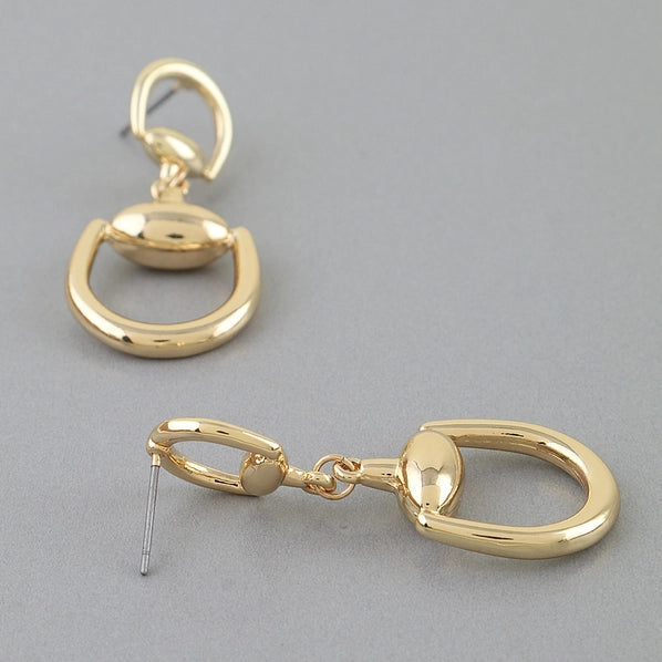 Double Toggle Drop Earrings