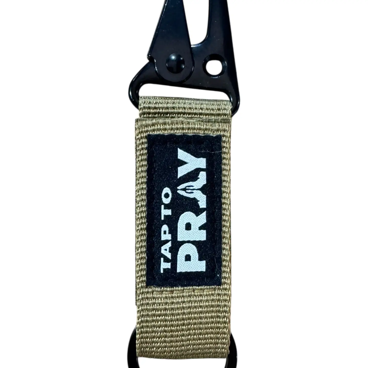 Tap To Pray® Tactical Carabiner Keychain