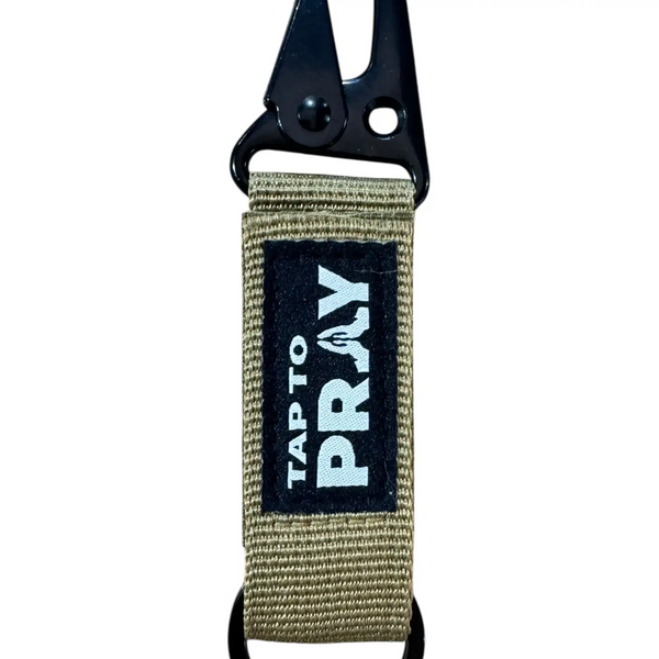 Tap To Pray® Tactical Carabiner Keychain