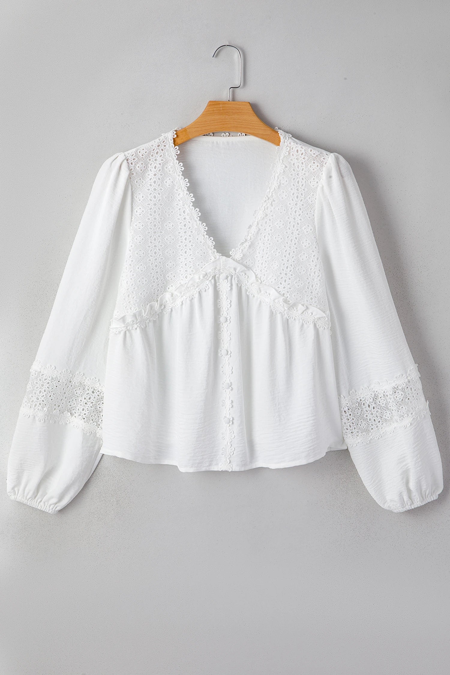 Lace & Grace Frill Blouse