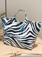 Striped Tote Bag